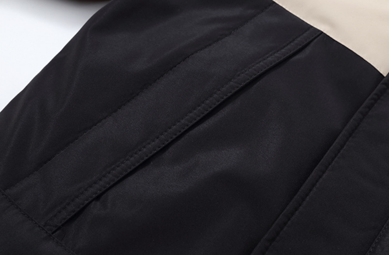 Winddichte Kinderjacke mit Fleecefutter und Kapuze, Outdoor-Sportmantel für Jungen und Mädchen (Schwarz/Lavendel/Armeegrün/Braun/Rot), 120–160 cm_voghion.com