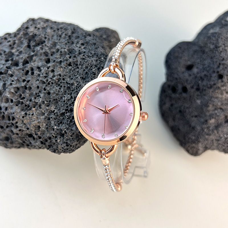 Orologio da donna con quadrante piccolo, sottile, alla moda, al quarzo, con cinturino, ideale per lavoro, tutti i giorni, compleanno, anniversario, regalo di San Valentino_voghion.com