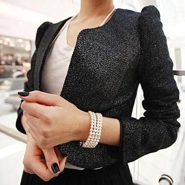 Korean Fashion Beaded Women's Three Water Pearl Elegant Flash Diamond Multi Layer Elastic Bracelet_voghion.com