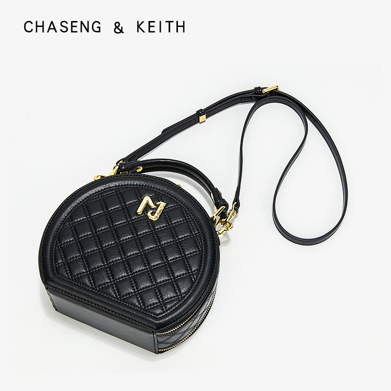 Trapuntata per donna 2025, nuova borsa casual da pendolare di nicchia, piccola, rotonda, di alta qualità, versatile, a tracolla_voghion.com