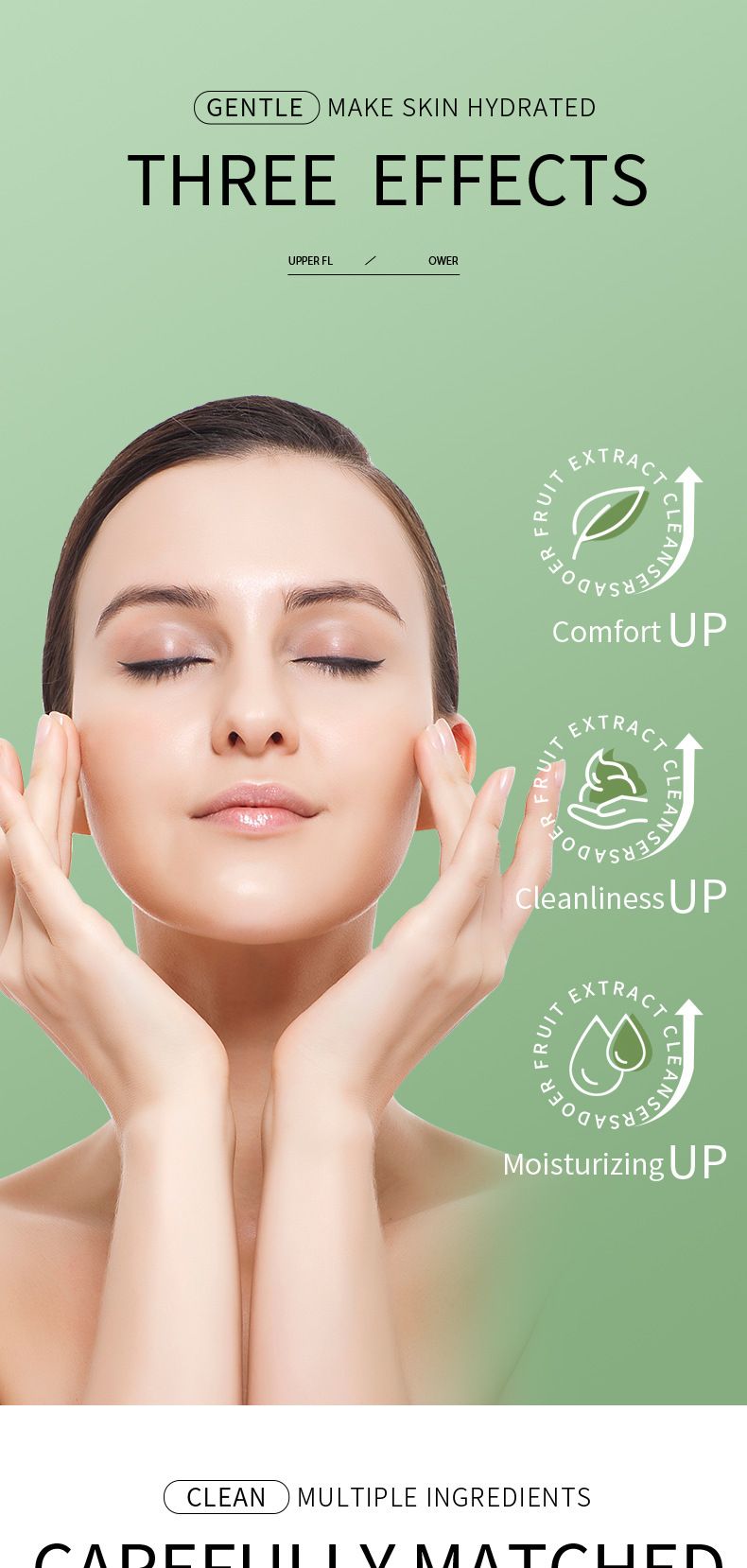 SADOER Niacinamide Freckle Cleanser 100g Hydrating Moisturizing Cleansing Oil Facial Cleanser_voghion.com