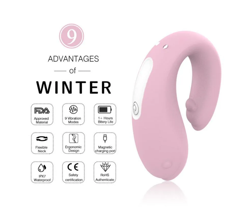 Drahtlose Share Vibe Fernbedienung G-Punkt Delphin Vibrator Klitoris Stimulator Doppeldildo Vibratoren für Frauen_voghion.com
