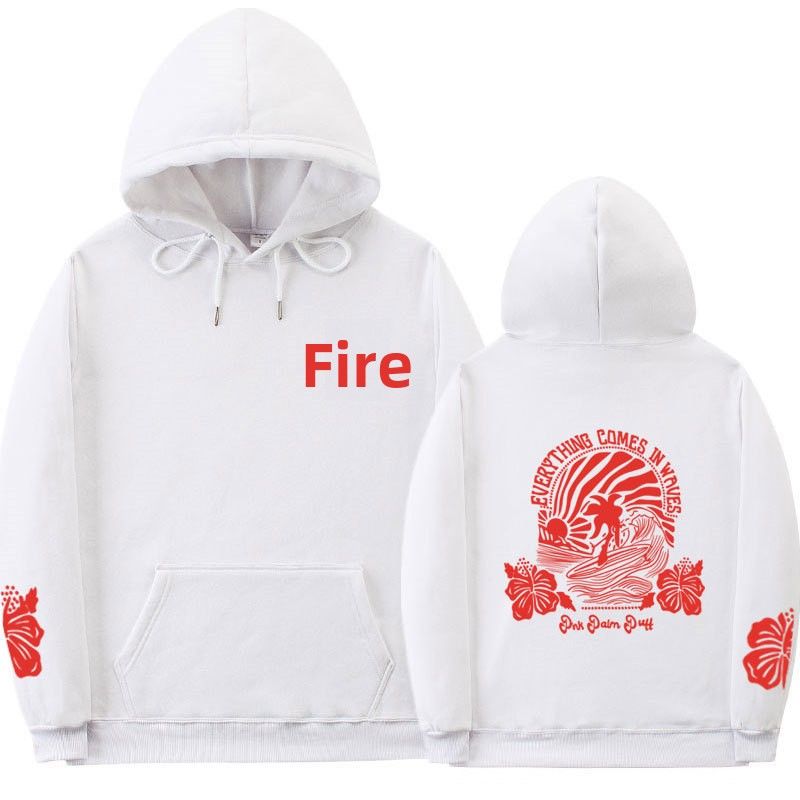 Felpa con cappuccio EVERYTHING COMESIN WAVES CHASING SUNS ETS_voghion.com