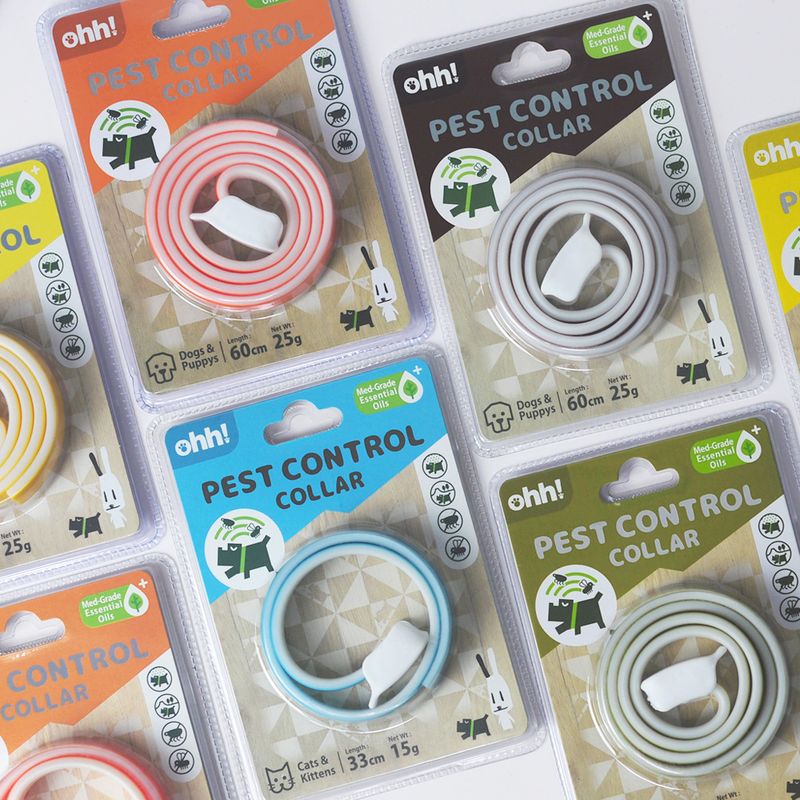 Cross-Border Ohh Flea And Mosquito Repellent Dog Cat Lice Prevention Pet Collar_voghion.com