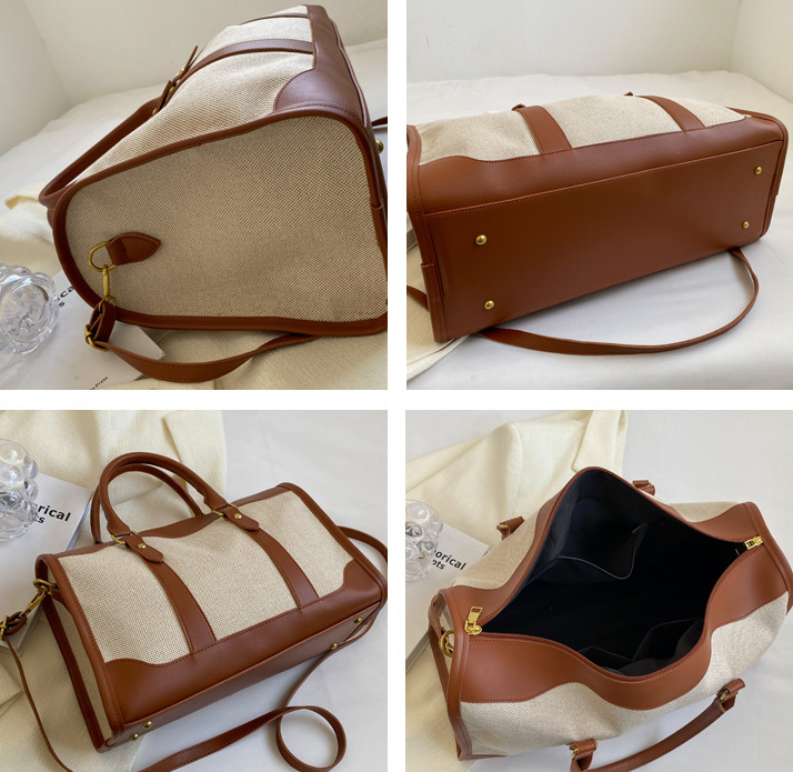 Borsa da viaggio per il tempo libero con grande capacità, borsa a tracolla singola trendy e versatile, pendolarismo a breve distanza, dimensione della borsa alla moda_voghion.com