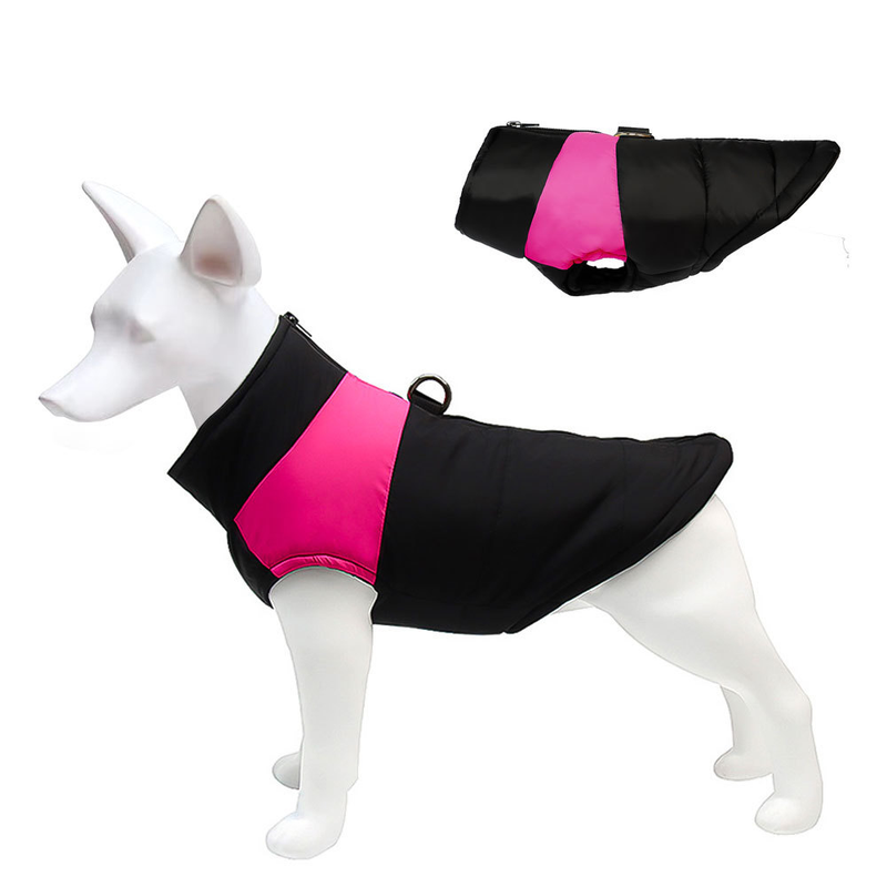 Autumn and winter thick warm cotton vest pet cat dog teddy medium and large dog clothes clothing supplies_voghion.com