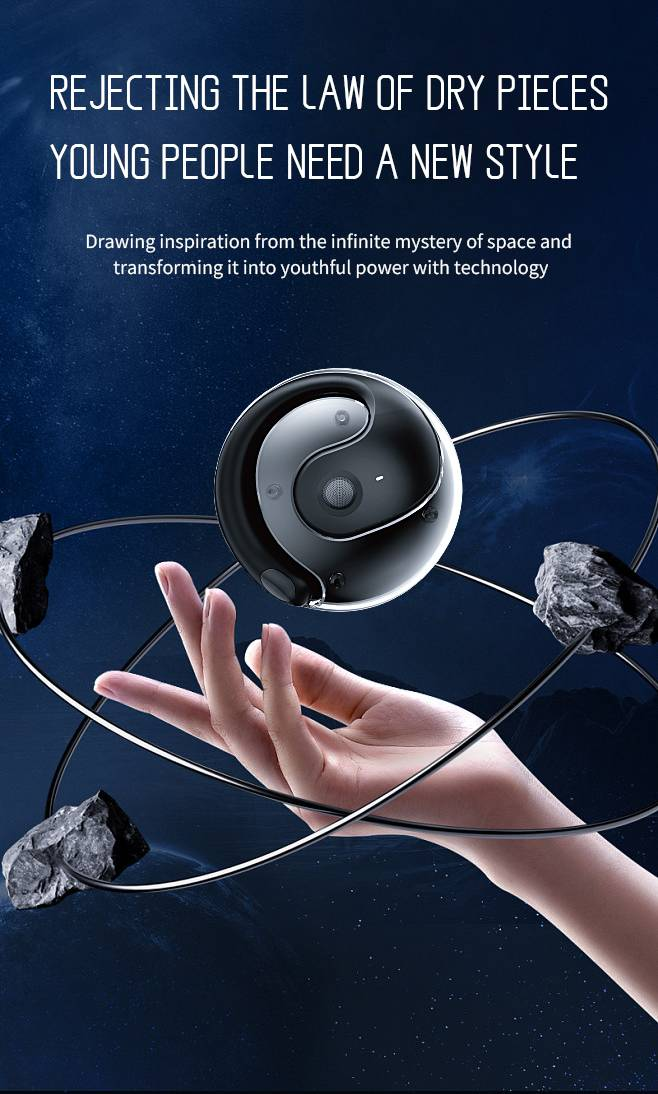 JM13 Bluetooth Earbuds: Ultra-Long Battery Life, Comfortable Fit, Noise Reduction, Quick Connect, Dustproof & Waterproof_voghion.com