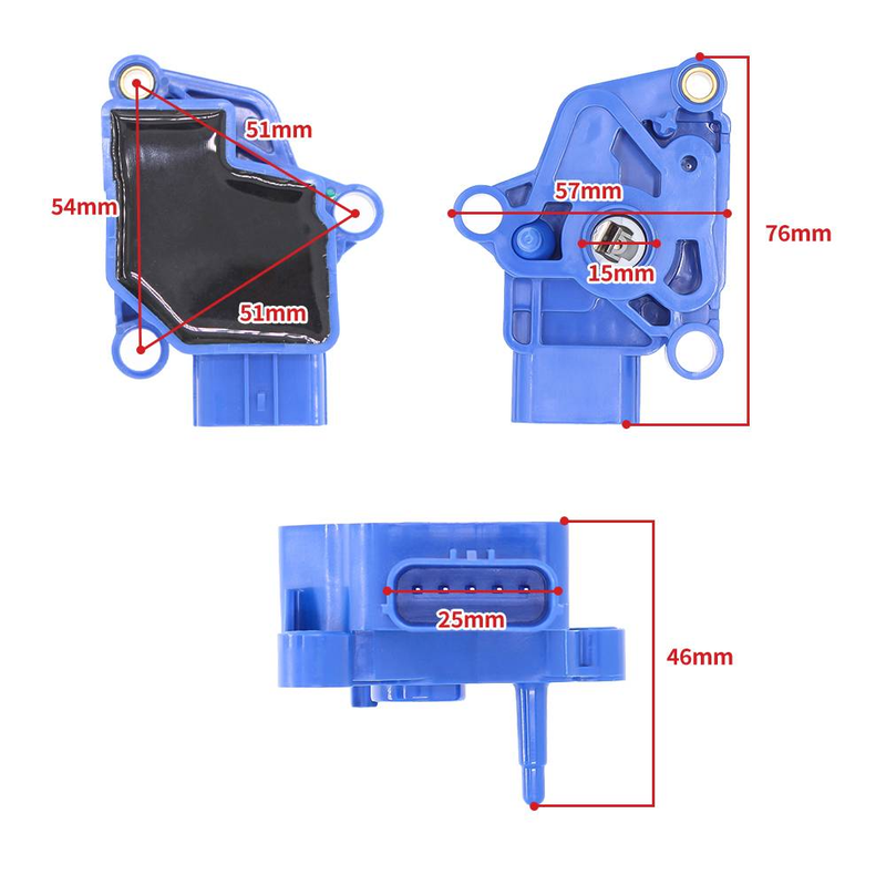 Throttle Position Sensor TPS For Honda CG150 CBR150 CBF125 CBR125 CBR150R KITACO 34MM FORZA300 TITAN 09-10 16060-KWF-941_voghion.com