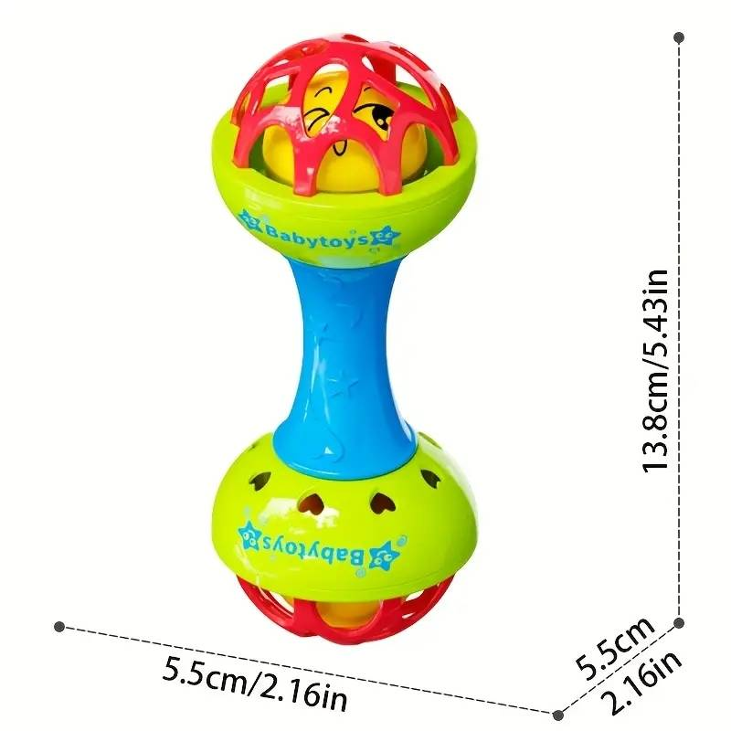 Educational Baby Rattle - Sensory Development Toy_voghion.com