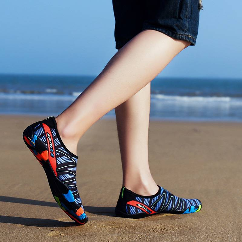 Scarpe da guado, scarpe da acqua a piedi nudi – Asciugatura rapida e leggere per nuoto, spiaggia, escursionismo (uomo e donna)_voghion.com