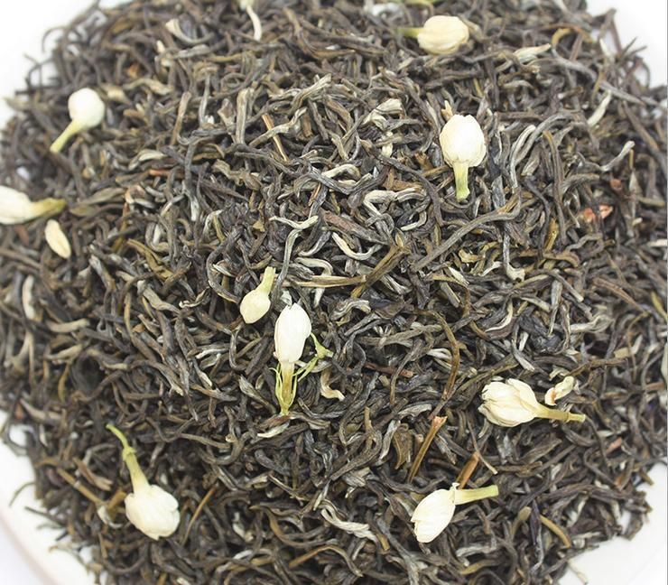 1 Pound (454 Grams)Jasmine Green Tea High Grade, Loose Leaf In Bag Packing_voghion.com
