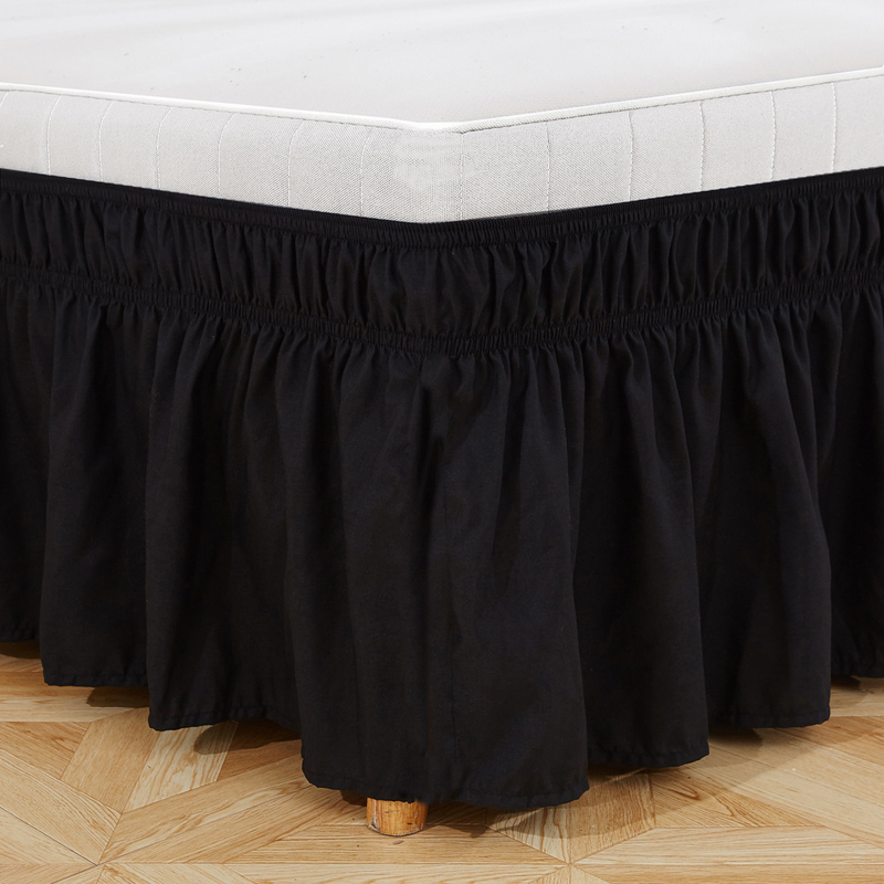 Nuovo prodotto gonna stile principessa pezzo unico tinta unita opaco doppio elastico circonferenza letto_voghion.com