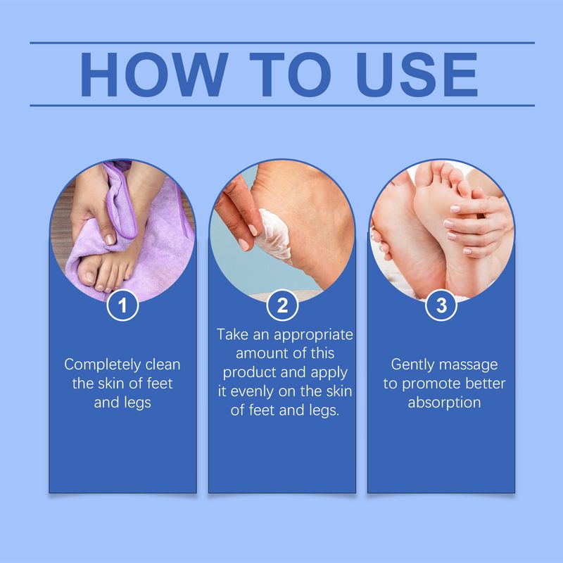 OCEAURA Urea Care Voetcrème, Huidverzorgingscrème Voedt, hydrateert en verzorgt de huid_voghion.com