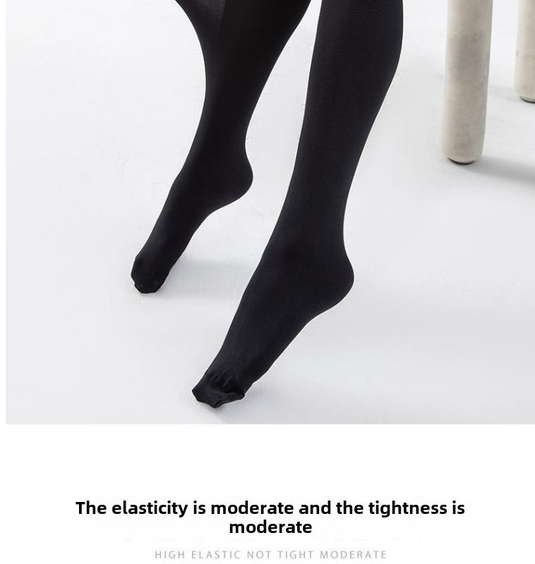 2PCS Stretch JK Uniform Zwarte Zijden Kousen Antislip Afslankende Veet Over Knie 70cm Micro-compressie Dij Sokken_voghion.com