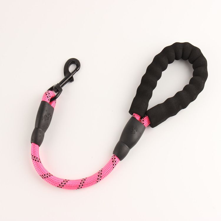 Pet Luminous Elastic Nylon Dog Walking Rope Leash_voghion.com