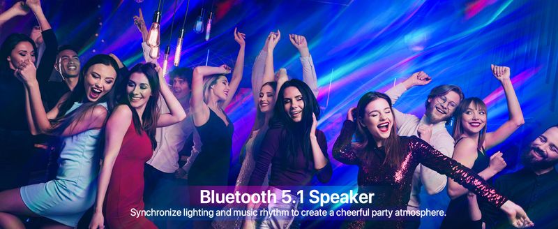 Sternenprojektor, LED-Nachtlicht Aurora-Galaxy mit Bluetooth-Lautsprecher, weißem Rauschen, Timer und Fernbedienung für die Raumdekoration, Geschenke für Kinder, Erwachsene, Weihnachten, Geburtstag_voghion.com