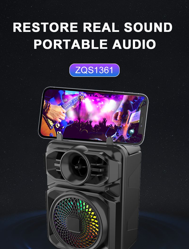 ZQS1361 Kleiner Lautsprecher Mini Wireless Card Bluetooth Kleiner Lautsprecher_voghion.com