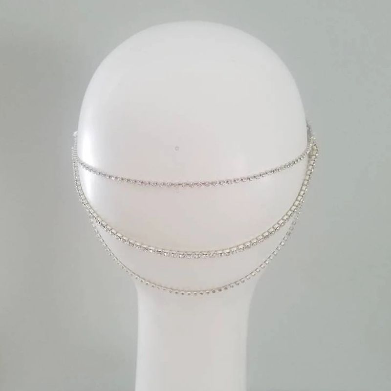 nuovo copricapo di strass foglia moda temperamento tutto abbinato luce lusso sposa accessori da sposa donna Invia catena_voghion.com
