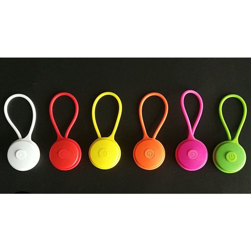 LED Outdoor Camping Zelt Silikon Rucksack Dekorative Warnung Fahrrad Schwanz Hängende Licht Beleuchtet 1_voghion.com