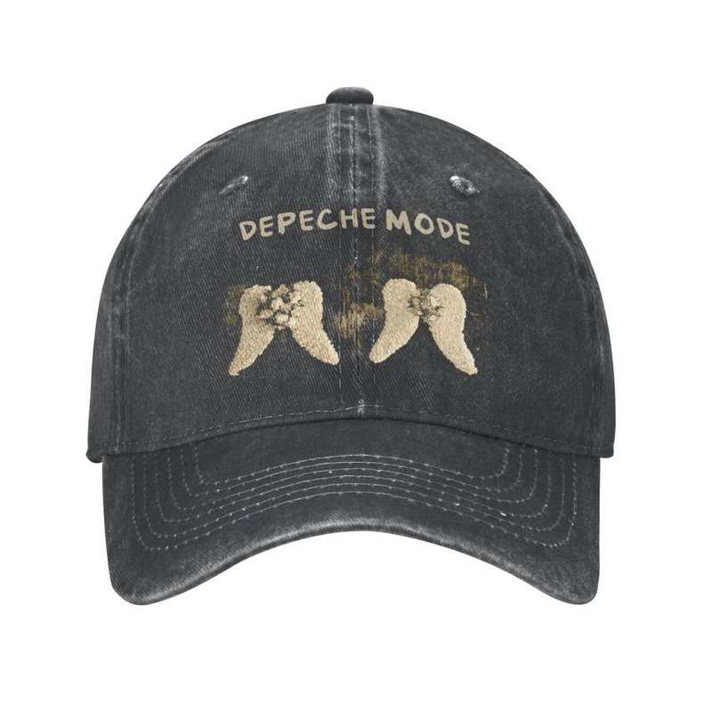 Vintage Depeche Cool Mode Baseball Caps für Männer Frauen Distressed Denim Sonnenkappe Outdoor Alle Jahreszeiten Reisen Soft Caps Hut_voghion.com