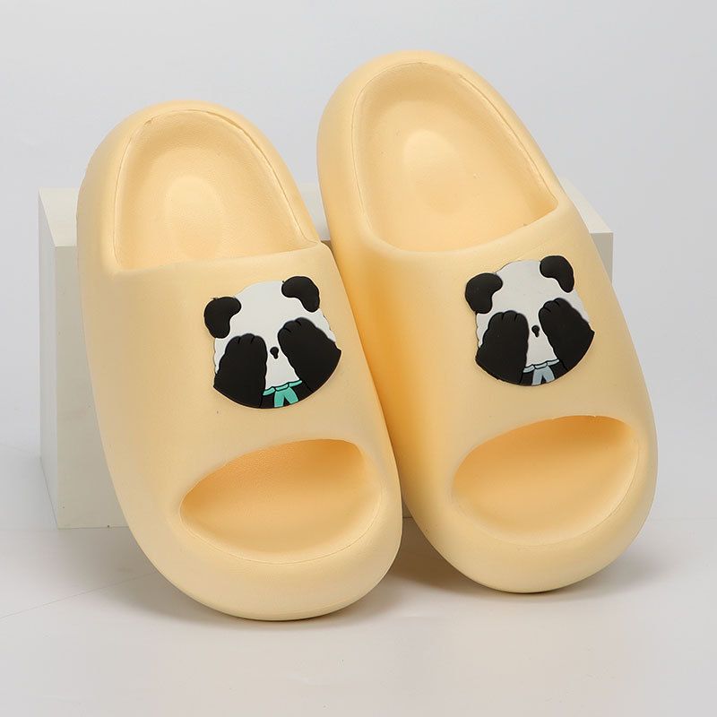 Women's Shoes Unisex Shoes Slippers Cute Cartoon Personality Homedoor Stepping On Shit Eva Thick Soled Sandals Spot_voghion.com