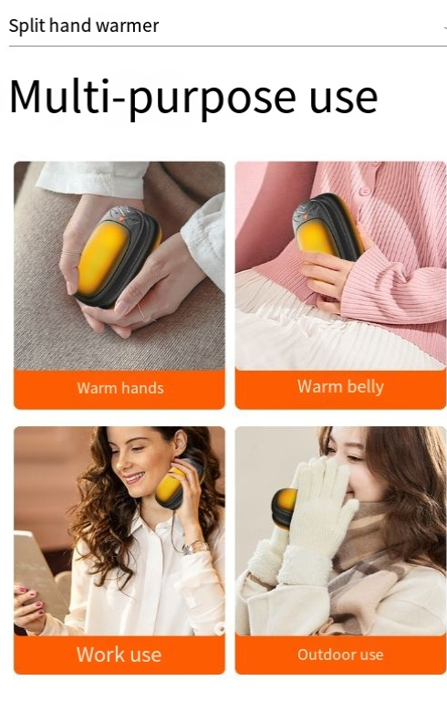 scaldamani combinato mobile power due in uno scaldamani bifacciale riscaldante mini portatile caldo bambino_voghion.com