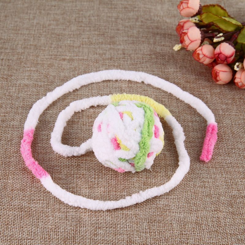 Guangying Pet Cats Kitten Corda Palla di lana Fruscio Morso Masticare Graffi Divertenti Giochi da gioco_voghion.com