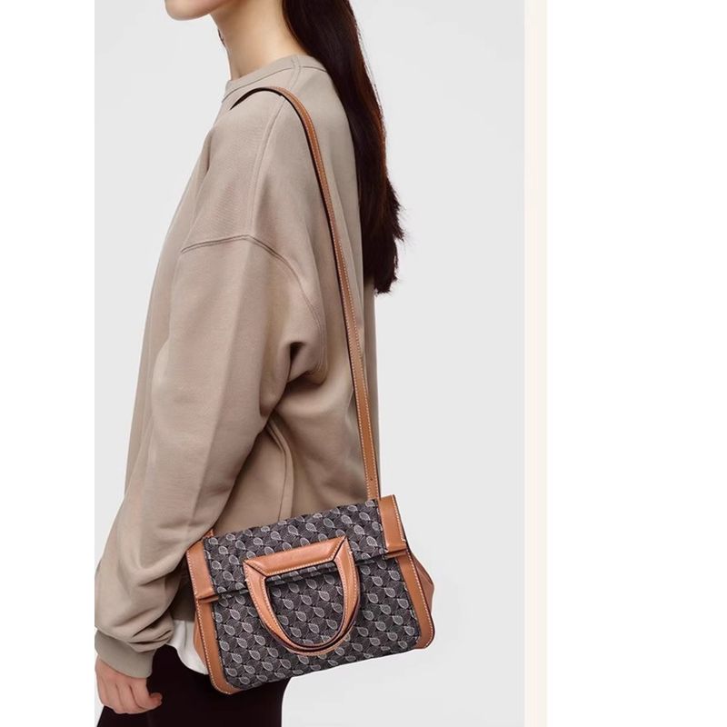 2025 Borsa a tracolla grande capacità Borsa a tracolla neutra da donna_voghion.com