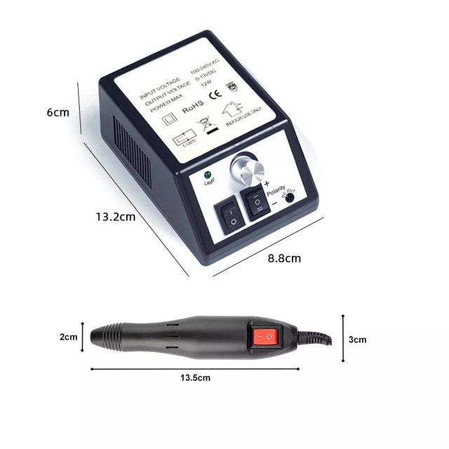 Professionele manicure-boormachine-set Elektrische nagelboormachine Nagelschuurmachine Gel Nagelriem verwijderen Nageldraaibankvijl Pools gereedschap_voghion.com