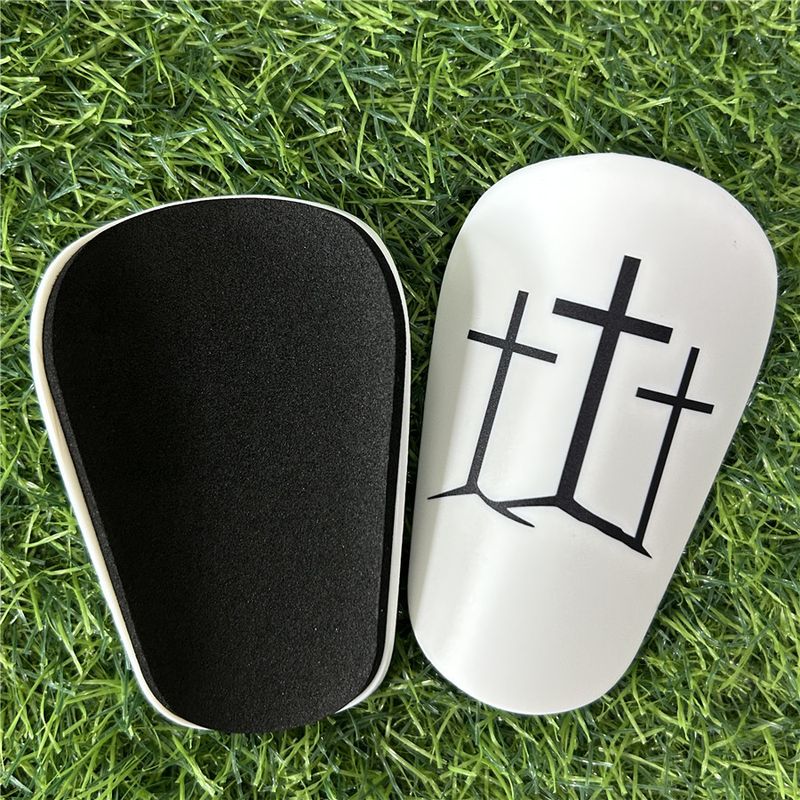 Mini protège-tibias pour le football et la course à pied - Équipement de protection léger pour enfants et adultes (S/M/L/XL) - Protège-tibias en plastique durable pour l'entraînement et le sport_voghion.com