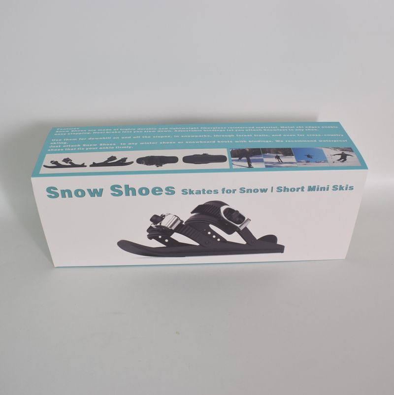 MiniSki-Skates – Leichte und robuste Mini-Skischuhe für Erwachsene und Kinder | Freestyle-Schneeskates für winterliche Outdoor-Abenteuer_voghion.com