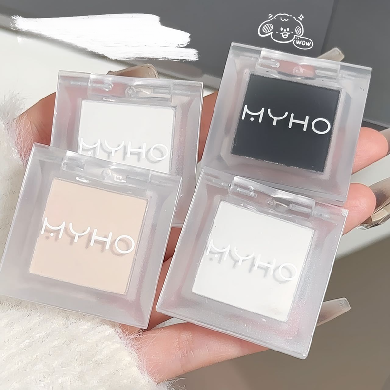 monochrome matte highlight geräuchert platte pulver zart und langlebig, natürlich aufhellung dopamin auge_voghion.com