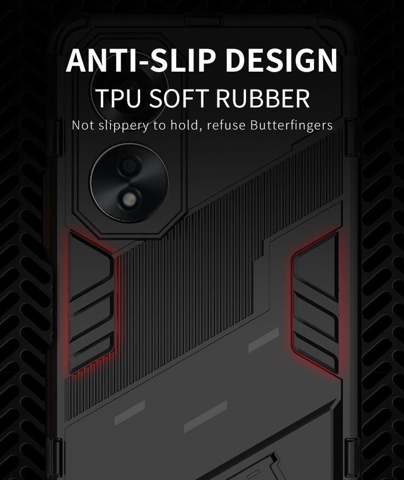 Fundas For OPPO A18 A38 A58 A78 4G Case Bumper Shockproof Armor Protective Back Coque For Realme C51 C53 C55 Phone Cover_voghion.com