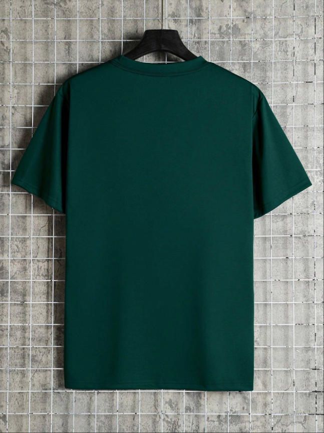 Cross-border Men's Summer Fashion Casual T-shirt Short Sleeve With Funny Print_voghion.com