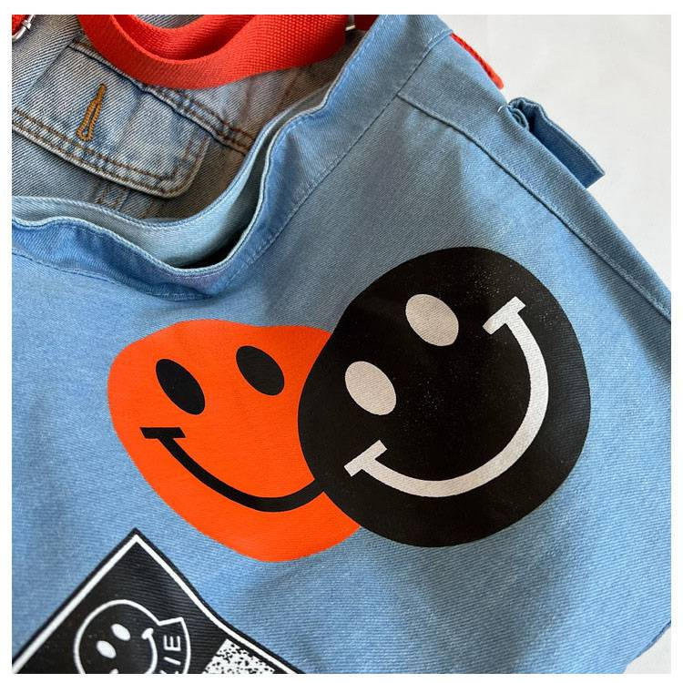 Borse a mano in denim per donna, borsa in jeans con design multiuso Y2K, borsa tote hobo alla moda, zaino a tracolla_voghion.com