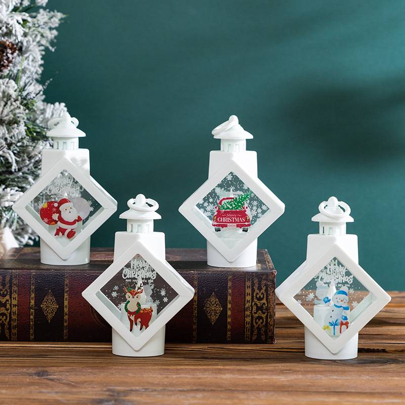 Christmas Decoration Items, Creative Wind Lanterns, Scene Arrangement Props, Party Table Ornaments And Decorations_voghion.com