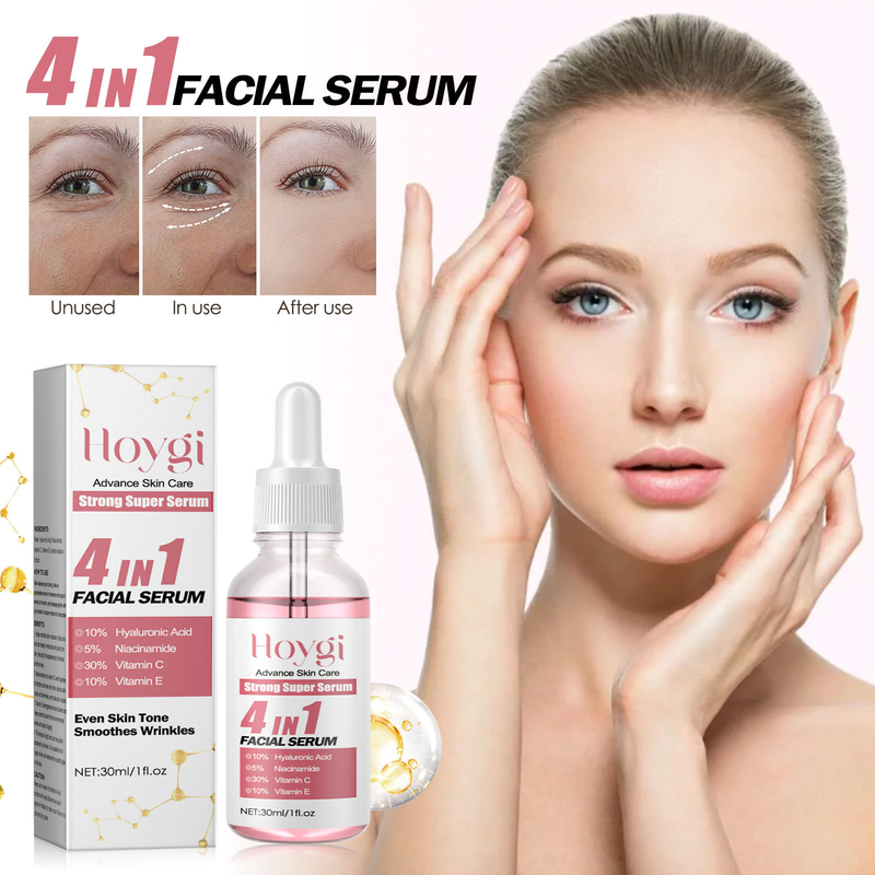 Hoygi 4-in-1 Liquid Lifts Tightens Facial Skin, Reduces Fine Lines Wrinkles, And Moisturizes Essence_voghion.com