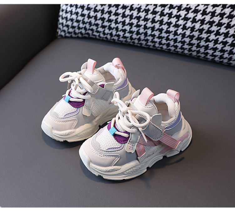 Atmungsaktive Mesh-Sportschuhe für Kinder 1 6 Jahre 3 Jungen Papa Schuhe Mädchen Baby Weiche Sohle Baby Kleinkind Schuhe Trendy_voghion.com