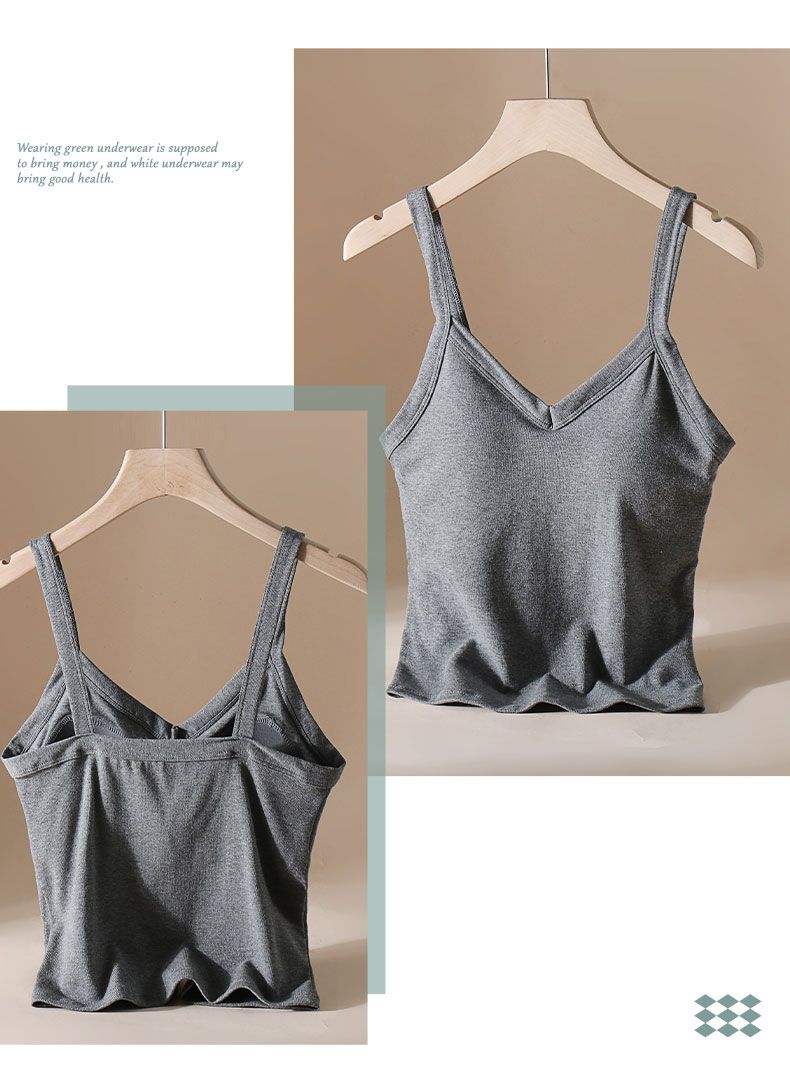 Internet Celebrity Integréiert Kabellos Studenten Dënn Hosenträgerweste_voghion.com