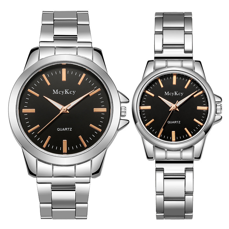 New Gift Light Luxury Personalized Men's Quartz Women's Couple Thin Non Mechanical Watch_voghion.com