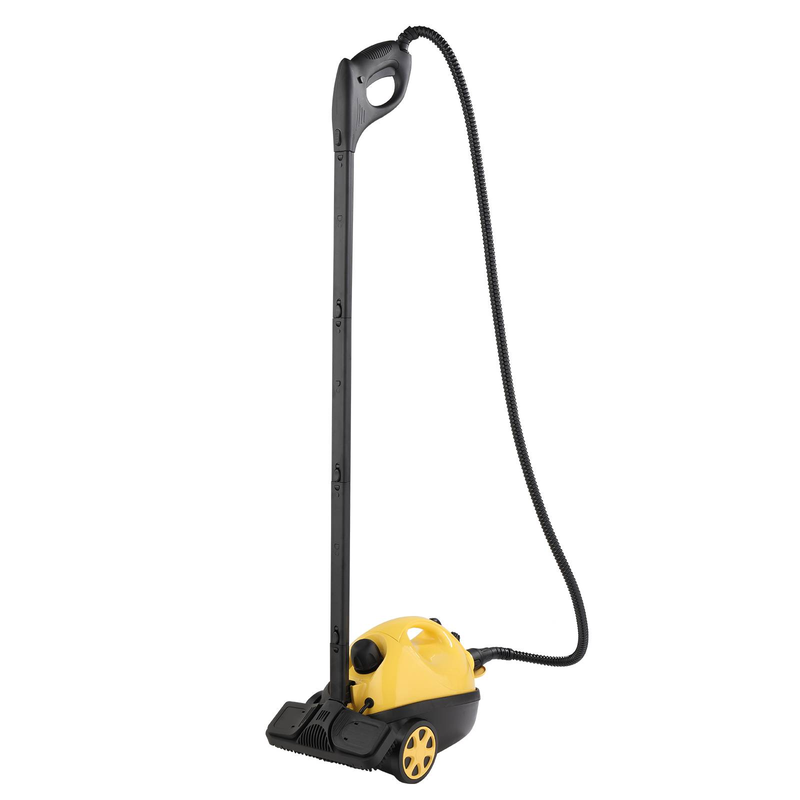 Mehrzweck-Dampfreiniger mit 19 Zubehörteilen, tragbarer Dampfreiniger mit 1,2-Liter-Tank für Fußböden, Teppiche, Fenster, Autos und mehr, 1500 W_voghion.com