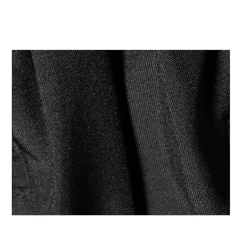 Pantalones tobilleros ajustados con cierre de velcro para hombre: pantalones de vestir ligeros de verano con tejido transpirable, antiarrugas y cómodos para uso informal y de oficina._voghion.com