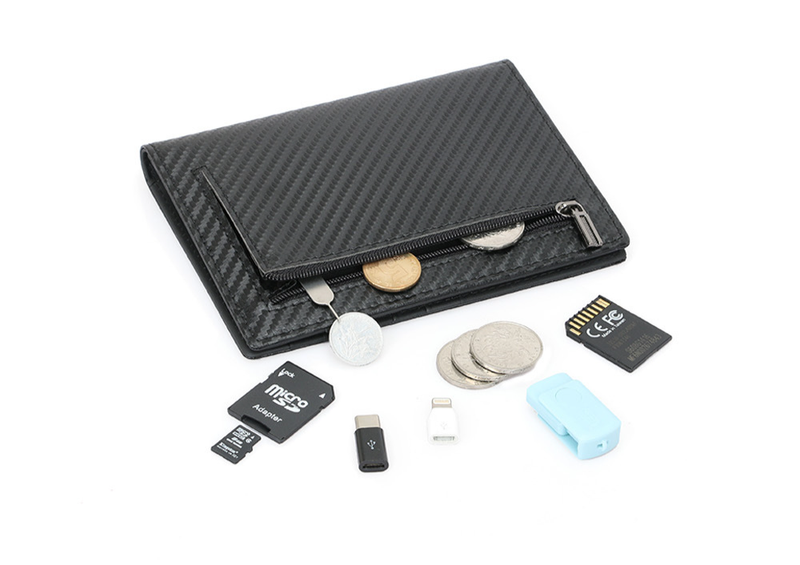 Portafoglio da uomo con porta carte, nuovo porta passaporto in vera pelle con più slot per carte, porta passaporto multifunzione con RFID, porta biglietti aerei_voghion.com