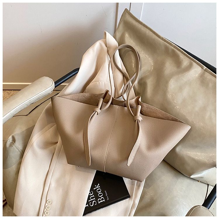 Women's Fashion Tote Bag With Wings Design - Large Capacity Shoulder Bag For Work & Daily Use - Soft PU Leather - Stylish & Versatile_voghion.com