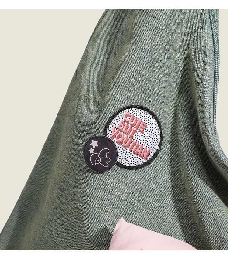 wersja Bow Denim Handheld Niche Design Duża pojemność Torba na ramię do pracy w podróży 2025 Wiosna i lato Nowość_voghion.com