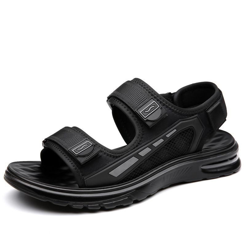 Sandals Men Summer 2025, New Sweat Casual Outdoor Beach Shoes With Soft Soles And Anti Slip Air Cushion, Suitable For_voghion.com