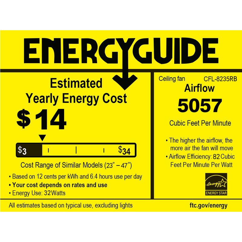 Miyaka 6-light Metal 3-blade 29-inch Rustic Bronze Ceiling Fan (with Remote)_voghion.com