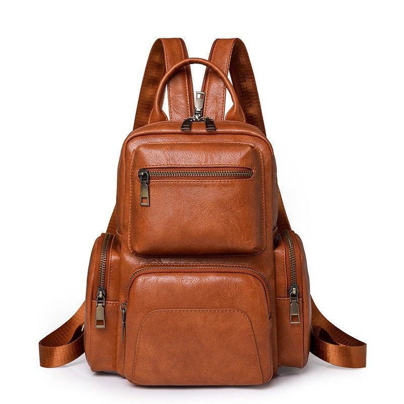 Borsa da viaggio casual in PU, piccola, per esterni, nuova, zaino da donna a doppio uso_voghion.com