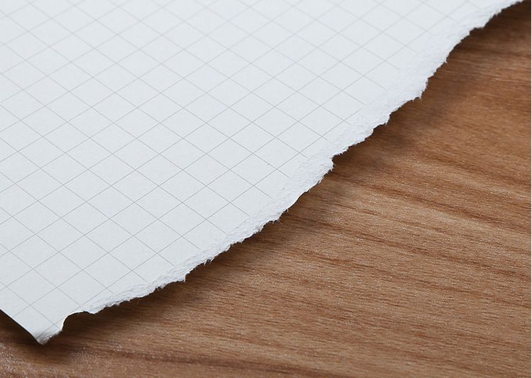 Kraftpapier A5A6 Losbladig Binnenpagina Binnenkern Vierkant Horizontale Lijn Blanco Dot Matrix Handboek Notitieboek Vulling_voghion.com