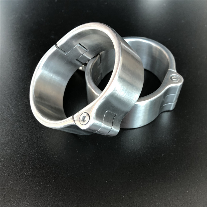 316 rozsdamentes acél bilincs boka mandzsetta zár, rabszolga BDSM kötözés, szexuális játékok nőknek és férfiaknak, pároknak cosplay felnőtt játékok_voghion.com